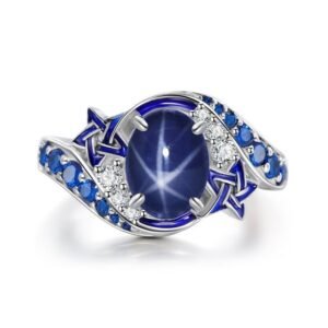 Bague plaquée en argent