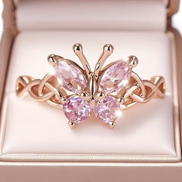 Bague plaqué or 18 k