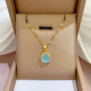 chaine pendentif plaqué or