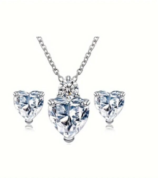 Ensemble plaqué or blanc