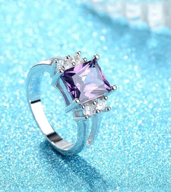 Bague plaqué avec de l'Argent