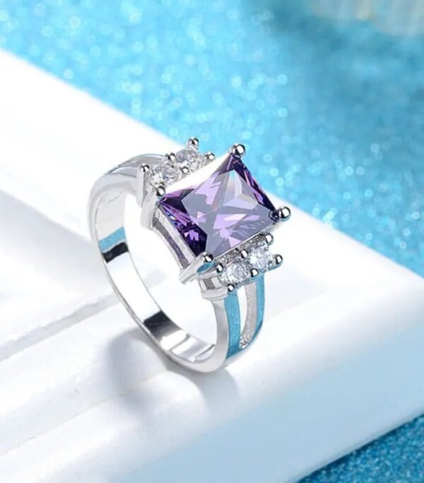 Bague plaqué avec de l'Argent