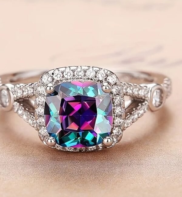 Bague plaqué argent