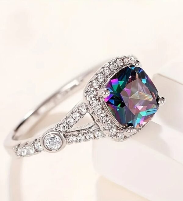 Bague plaqué argent