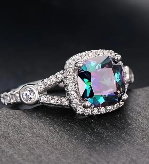 Bague plaqué argent