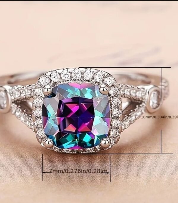 Bague plaqué argent