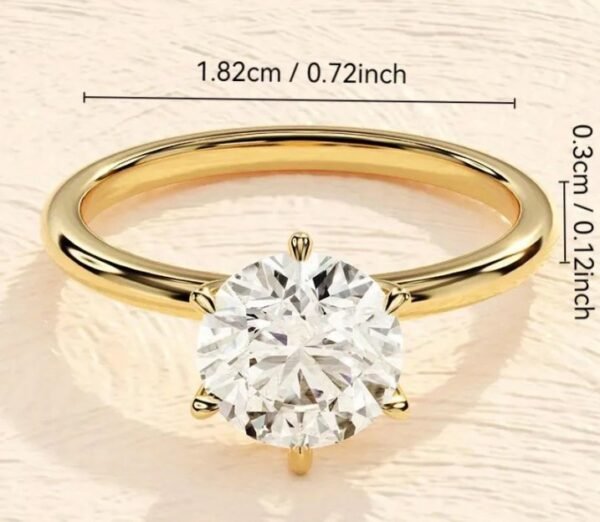 Bague plaqué or 18 k