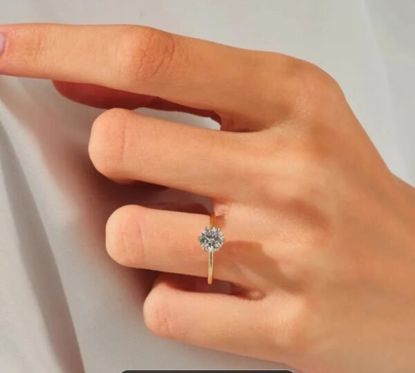 Bague plaqué or 18 k