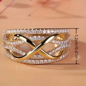 Bague plaqué or 18 k