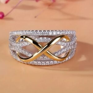 Bague plaqué or 18 k