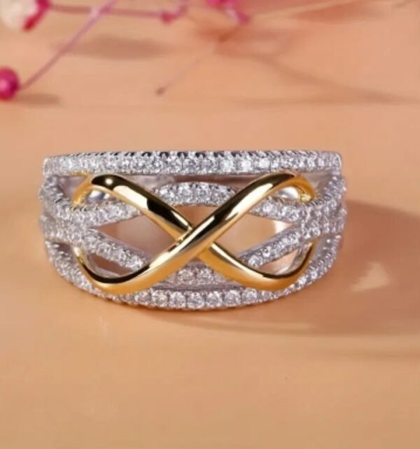 Bague plaqué or 18 k