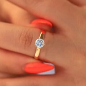 Bague plaqué OR 18 k