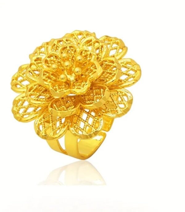 Bague plaqué OR 24 k