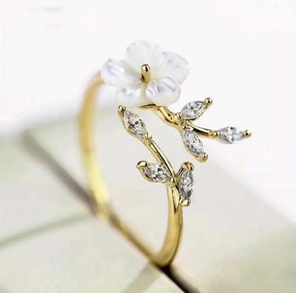 Bague plaqué OR 18 k