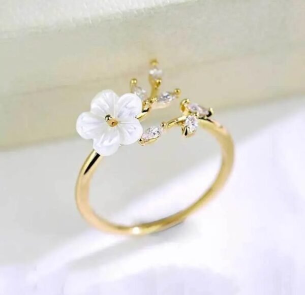 Bague plaqué OR 18 k