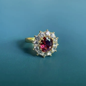 Bague plaqué OR 18 k